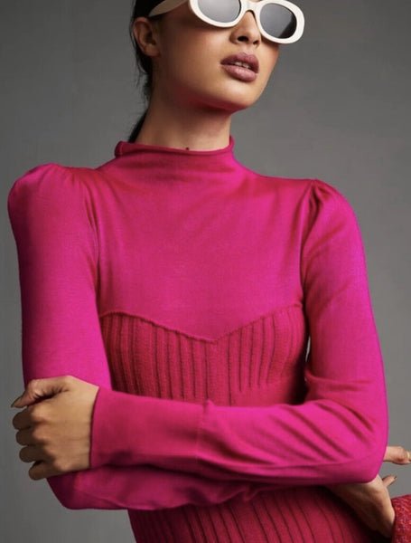 Antropologie Turtleneck Knit Dress Size Small/Medium