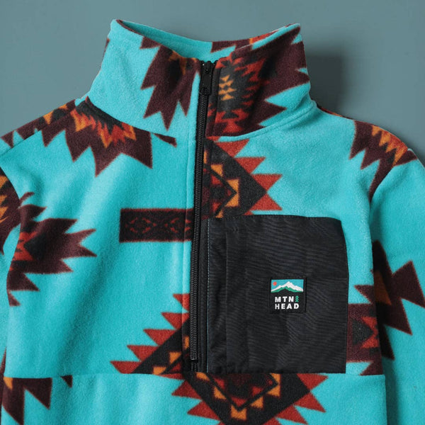 Alpine 1/4 Zip  - South Western Polar Fleece - Nevada: Small