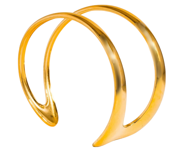  Fuse Cuff- Arm Band Bracelet 14K Gold