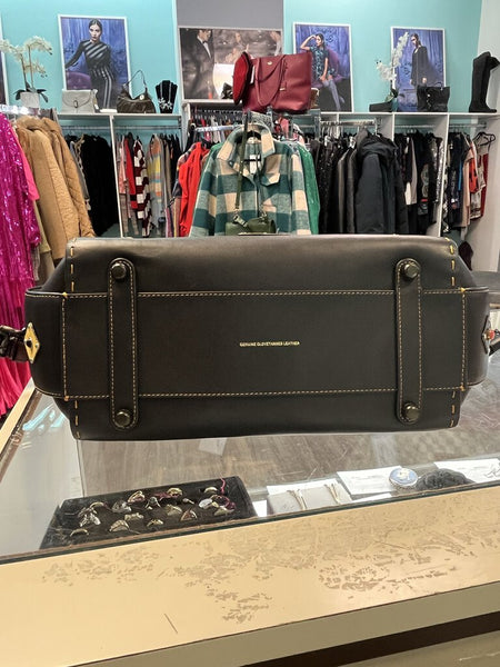 Coach 1941 DOUBLE Swagger Prairie Rivets black leather