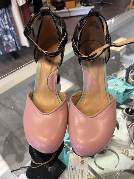 John Fluevog Balletcore Platform Shoes Size 6