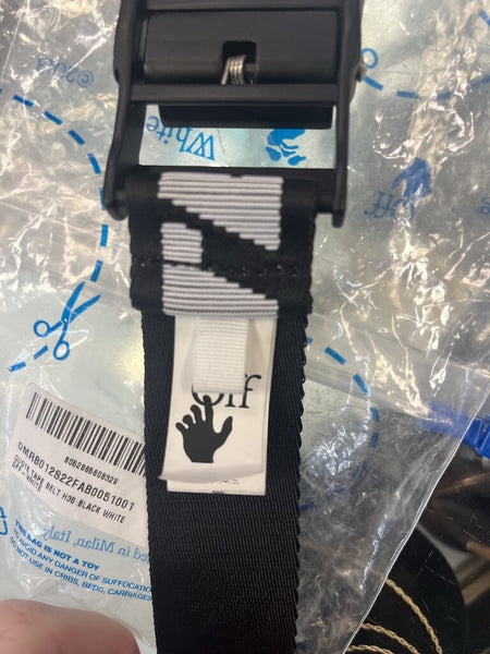 Off-White Quote Tape Belt H35 O/S
