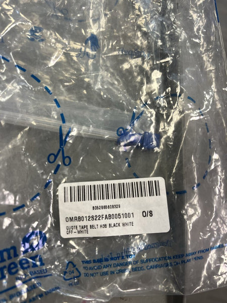 Off-White Quote Tape Belt H35 O/S