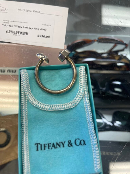 Tiffany & Co Rare Nut & Bolt Key Chain Key Ring
