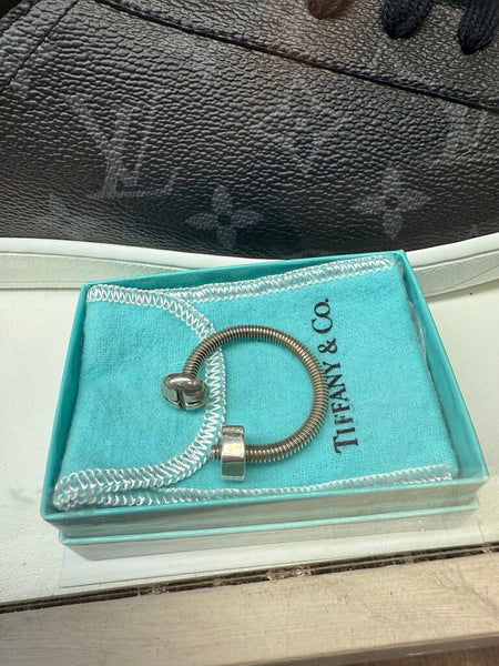 Tiffany & Co Rare Nut & Bolt Key Chain Key Ring