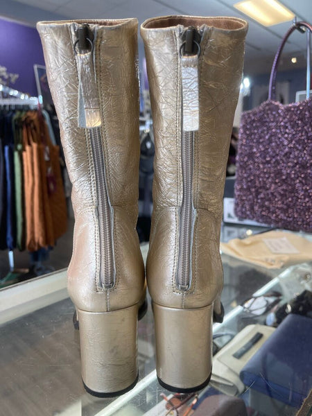 Free People Metallic Boots size 36