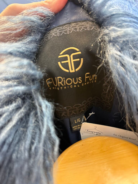 Furious Fur Faux Fur Coat Size Large