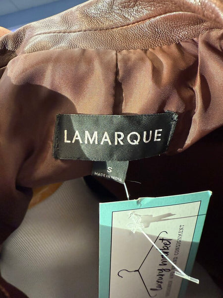 La Marque Genuine Leather Jacket Size Small (fits oversized)