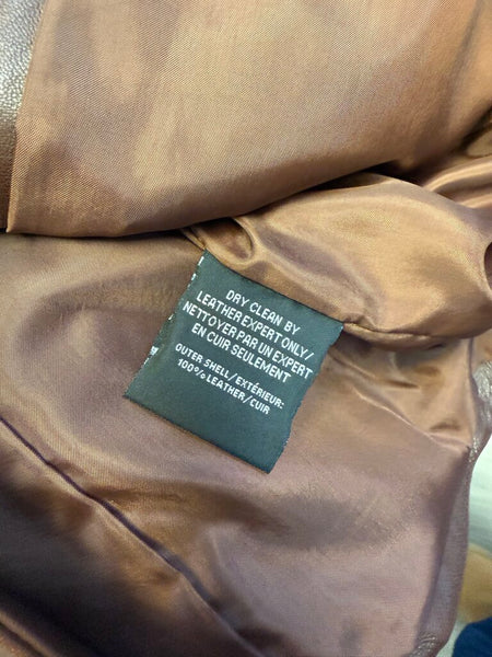La Marque Genuine Leather Jacket Size Small (fits oversized)