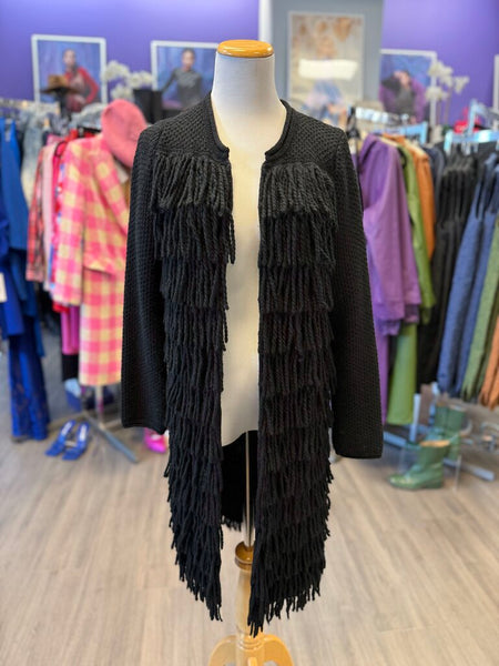 Marc Cain Knit Tassel Jacket Small/Med