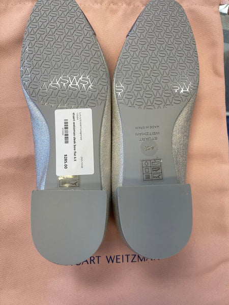 Stuart Weitzman Sleek Bow Flat Size 6.5