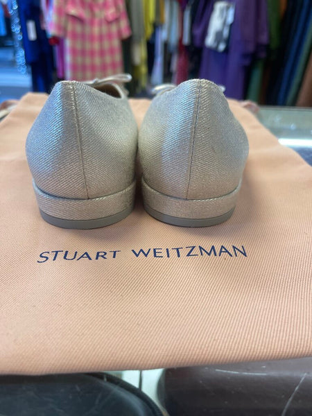 Stuart Weitzman Sleek Bow Flat Size 6.5