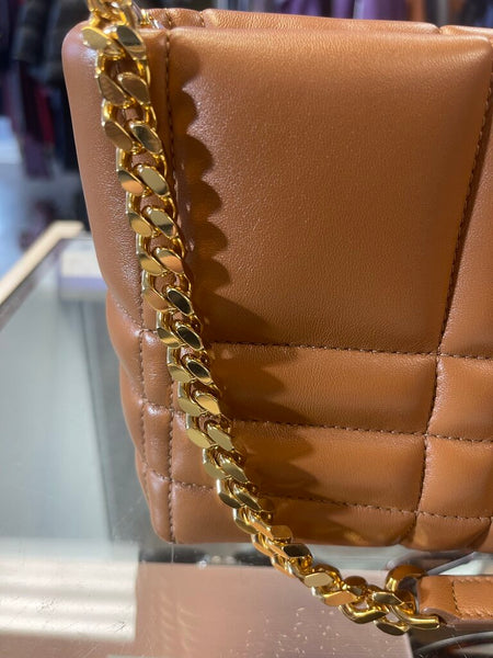 Burberry Small Quilted Lola bag in maple lambskin