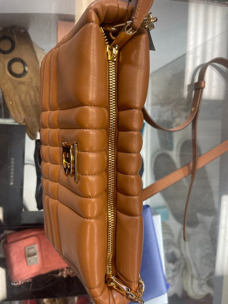 Burberry Small Quilted Lola bag in maple lambskin