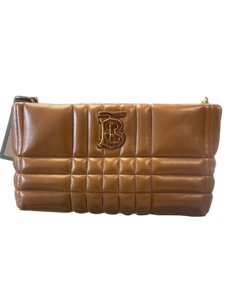 Burberry Small Quilted Lola bag in maple lambskin