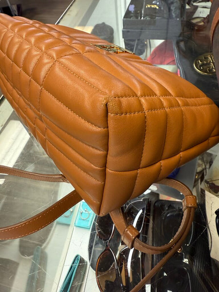 Burberry Small Quilted Lola bag in maple lambskin