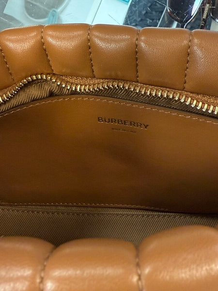 Burberry Small Quilted Lola bag in maple lambskin