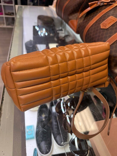 Burberry Small Quilted Lola bag in maple lambskin