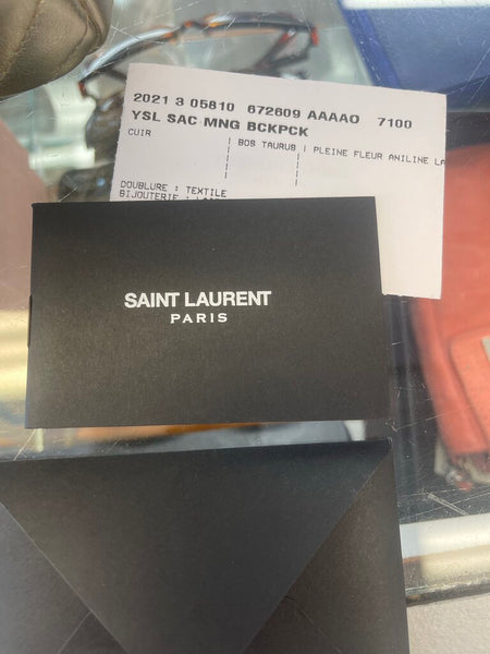 Saint Laurent Quilted Joe Backpack