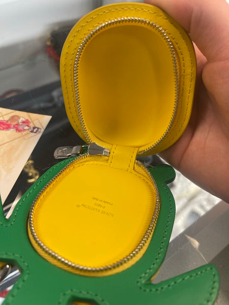 LV Turtle Pouch Charm