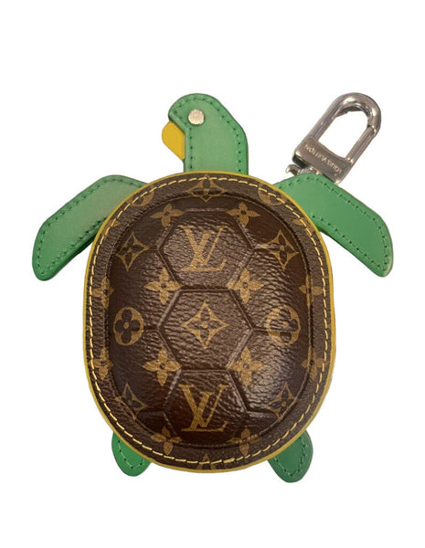 LV Turtle Pouch Charm