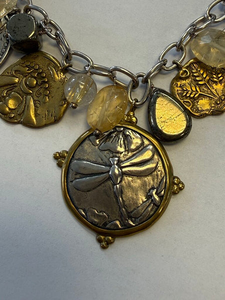 Silpada Perfect Composition Charm Bracelet