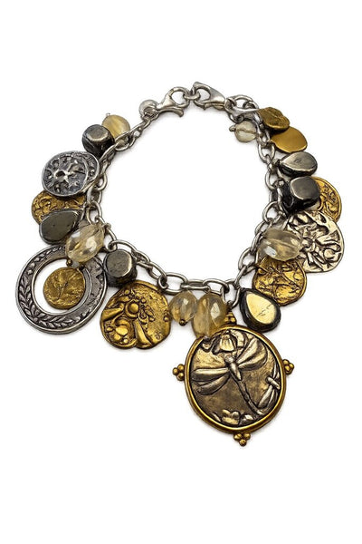 Silpada Perfect Composition Charm Bracelet