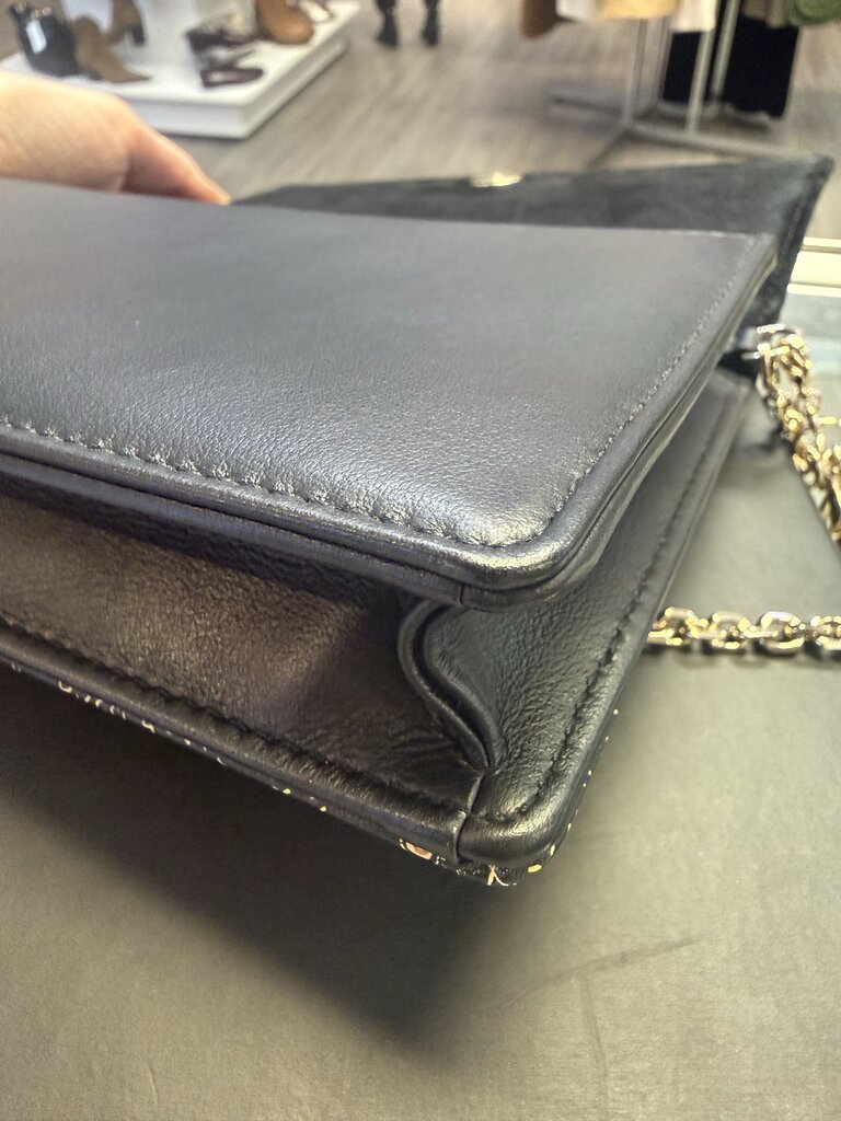 Christian Dior Animals Chain Pouch Printed Leather Collectable