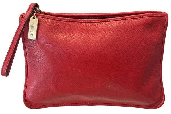 Vintage 1970s NYC Era Coach Cashin Clutch Bag