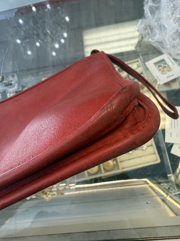 Vintage 1970s NYC Era Coach Cashin Clutch Bag