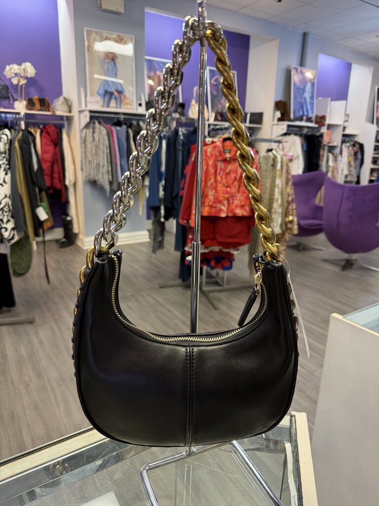 Stella McCartney Frayme Small Zipped Shoulder Bag
