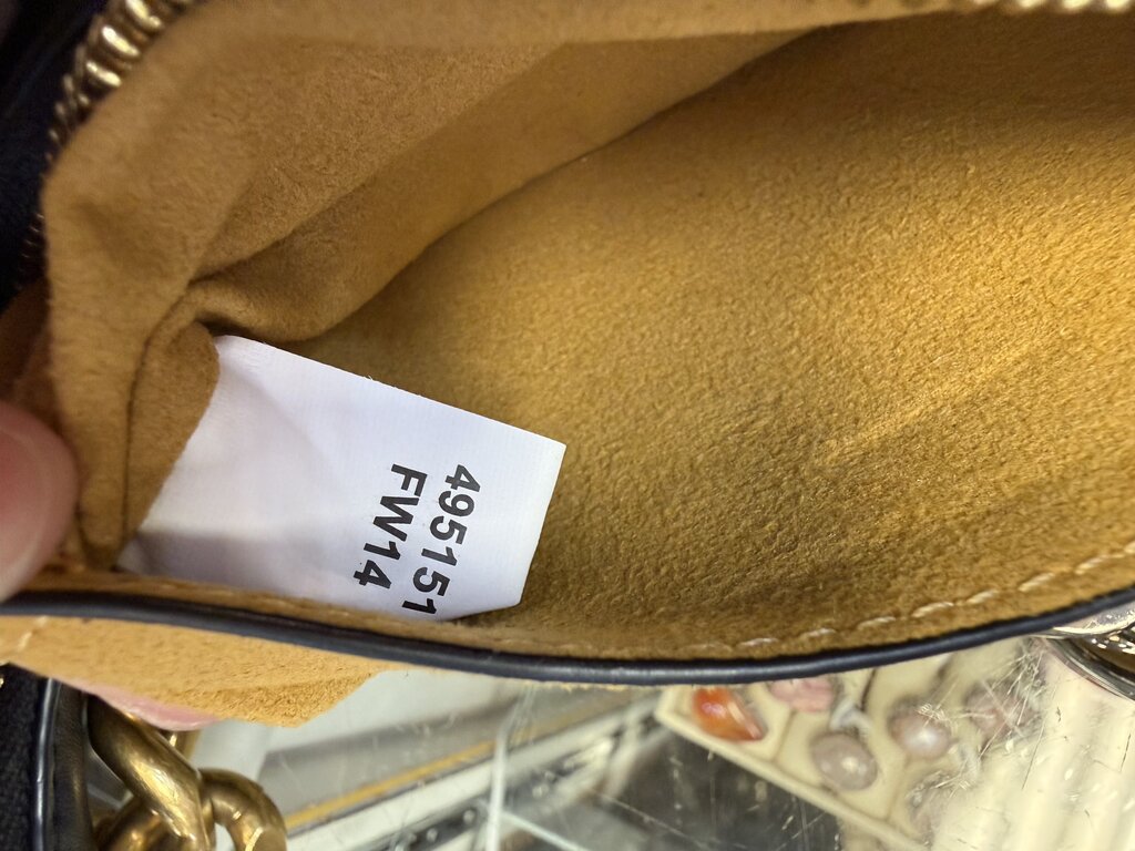 Stella McCartney Frayme Small Zipped Shoulder Bag