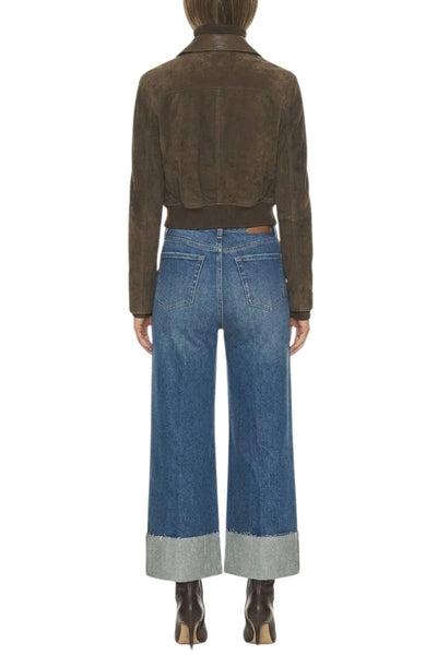 Inseam Transform High Rise Tummy Control A-Wide Jeans – Dark Wash