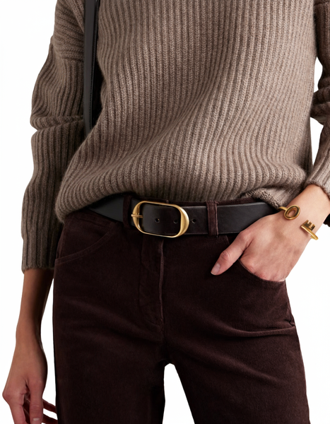 Key to Your Heart Hinge Cuff Bracelet Bangle: Yellow Gold