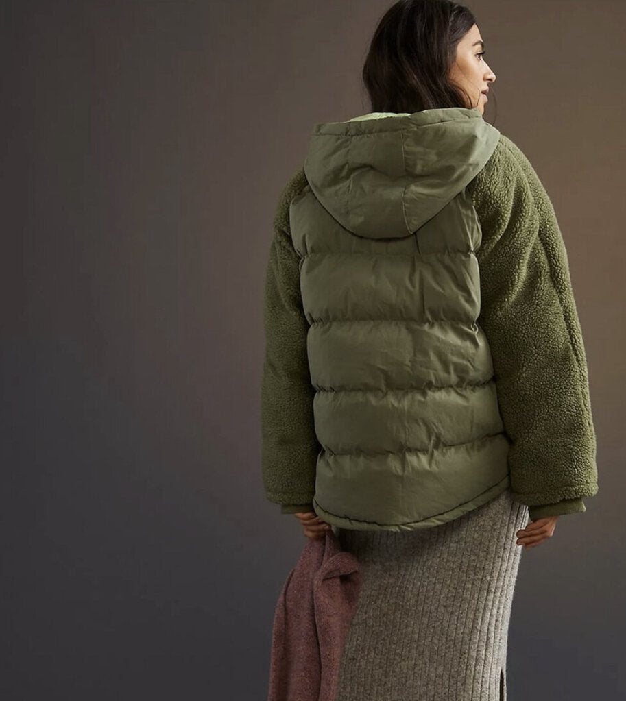 NWT Pilcro puffer jacket
