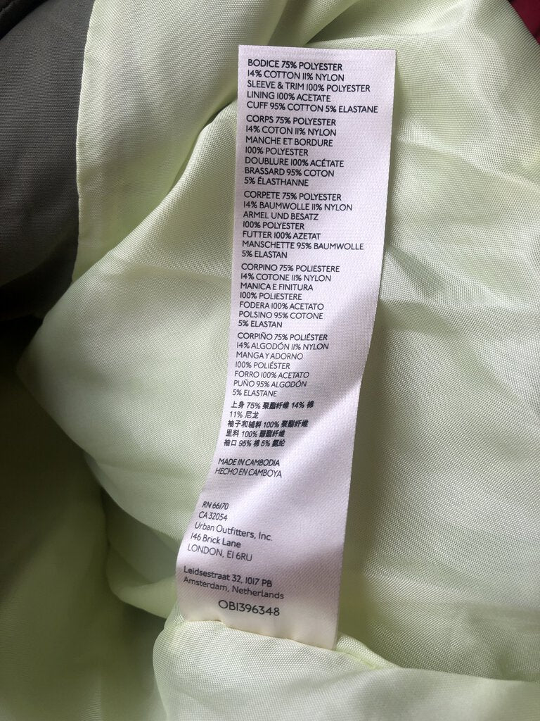 NWT Pilcro puffer jacket