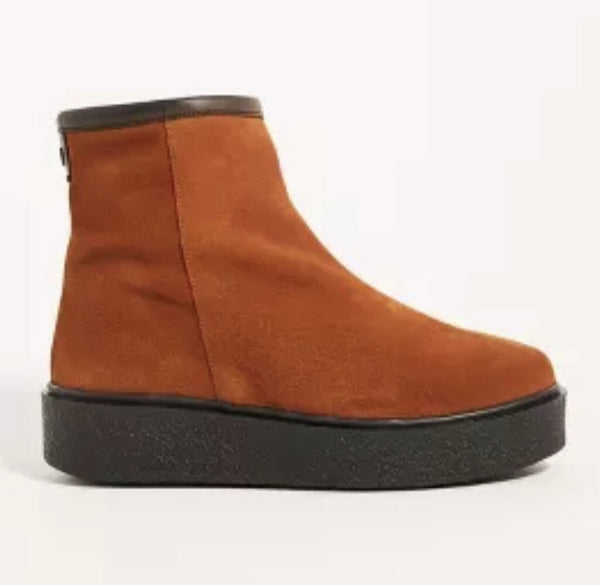 NWT suede leather ankle boots by Anthropologie