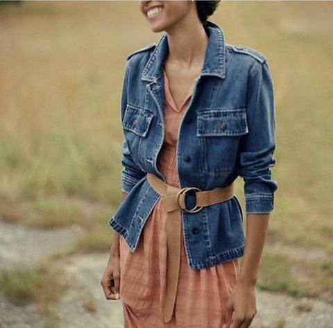 Anthropologie new denim jacket