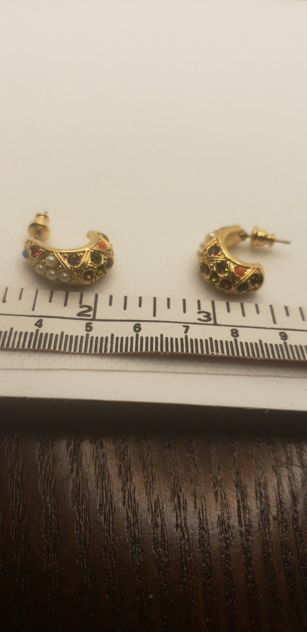 Nina Ricci D'Orlan Buried Treasure Earrings