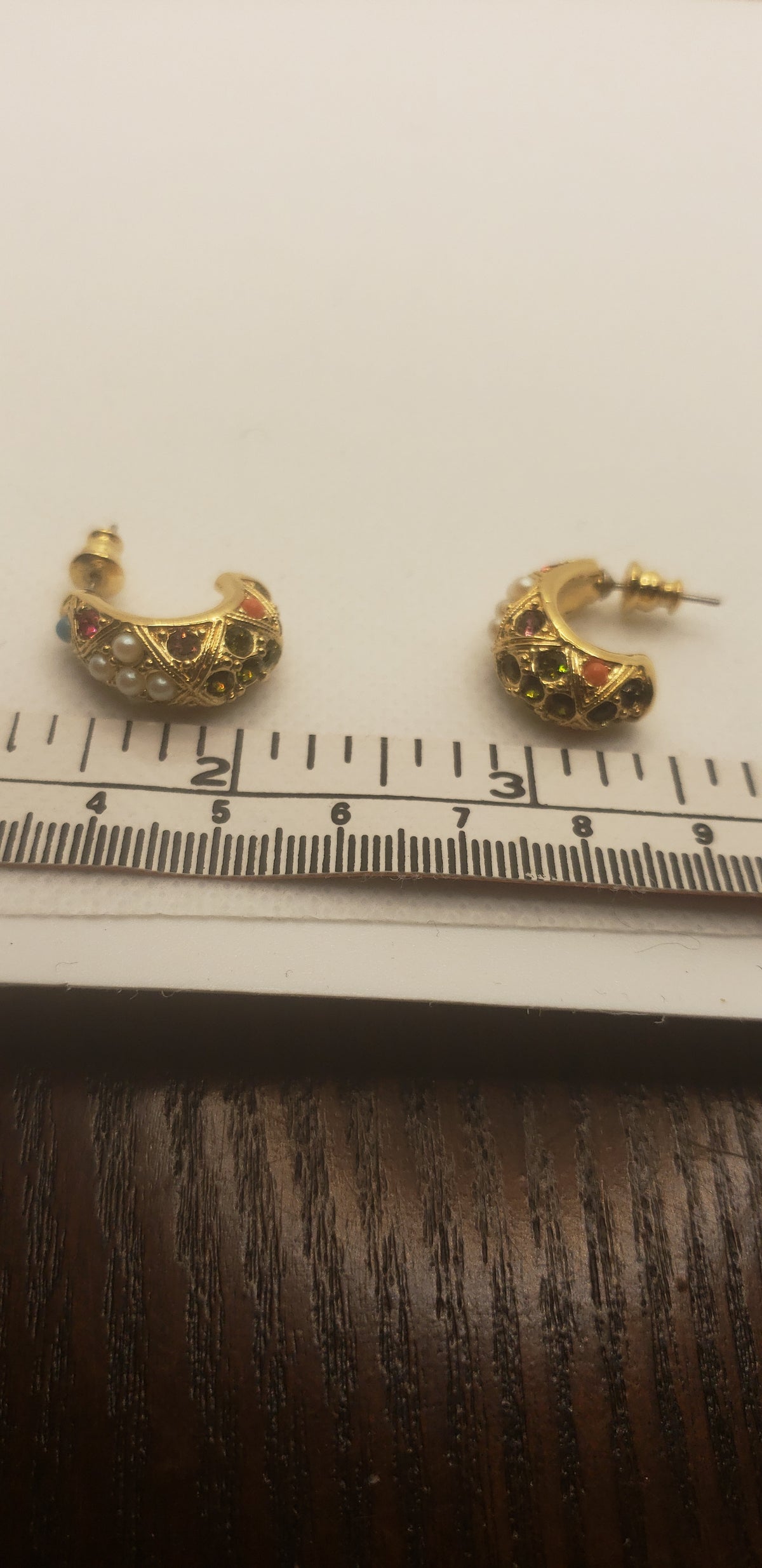 Nina Ricci D'Orlan Buried Treasure Earrings
