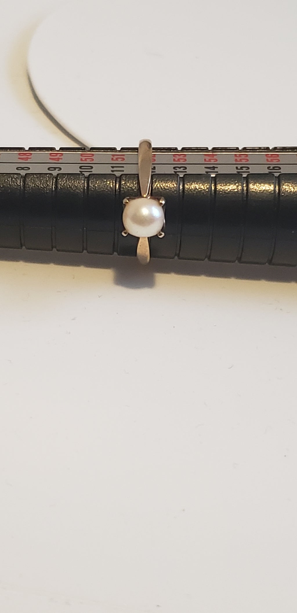 Vintage 10k Gold Pearl Ring