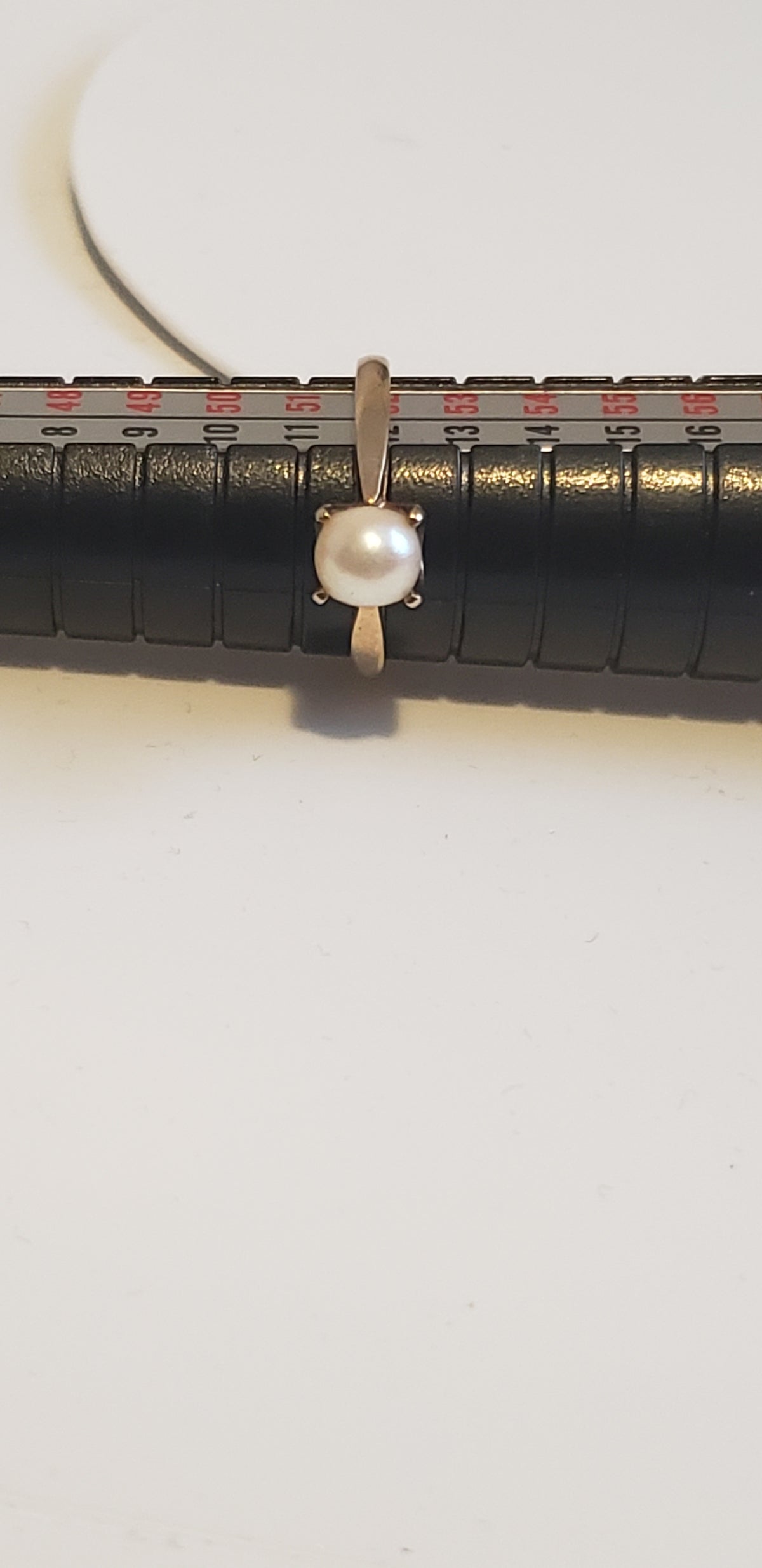 Vintage 10k Gold Pearl Ring