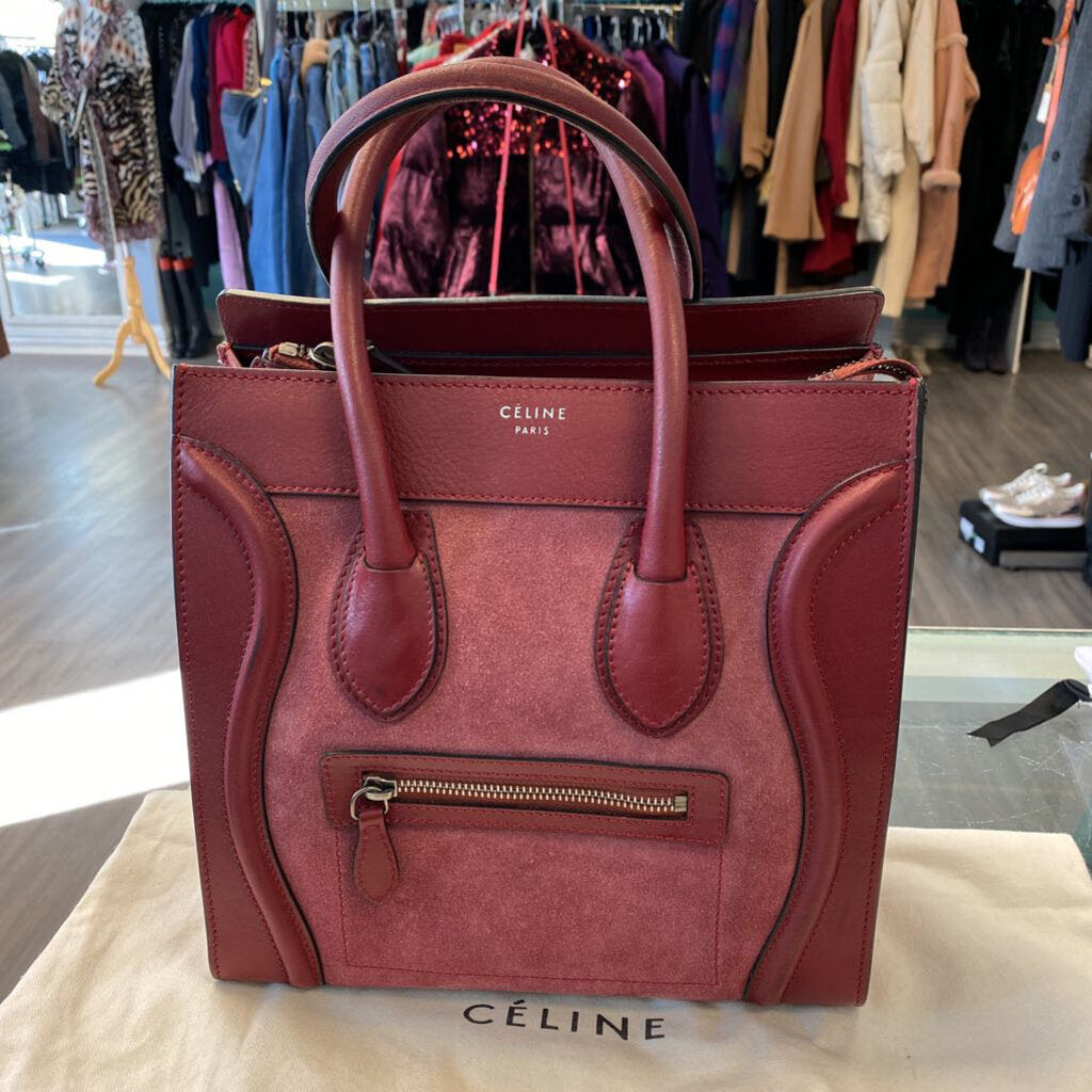 *Celine Micro Luggage tote