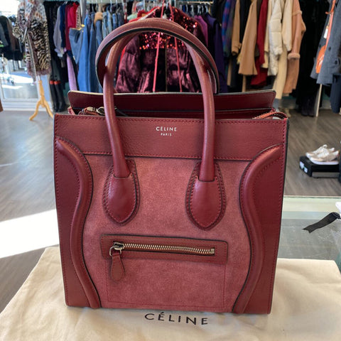 *Celine Micro Luggage tote