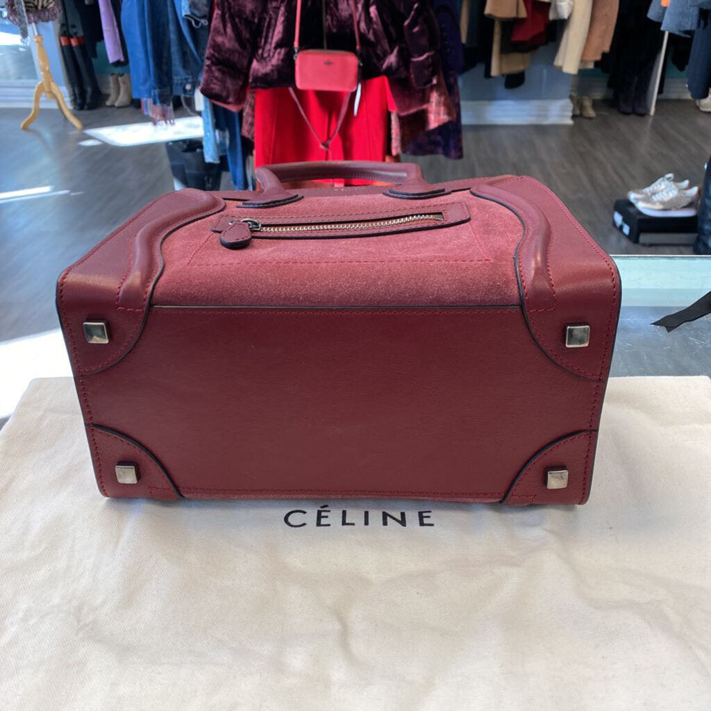*Celine Micro Luggage tote