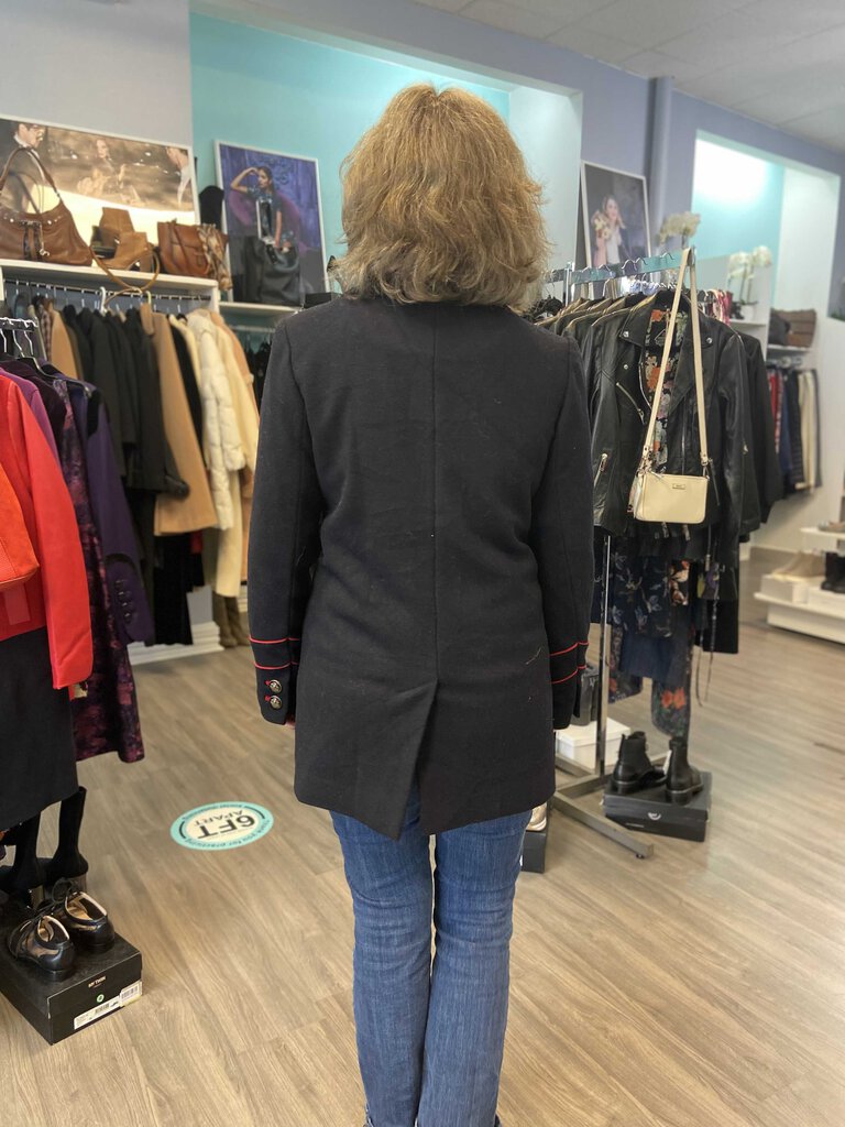*Bcbg Generation navy wool coat