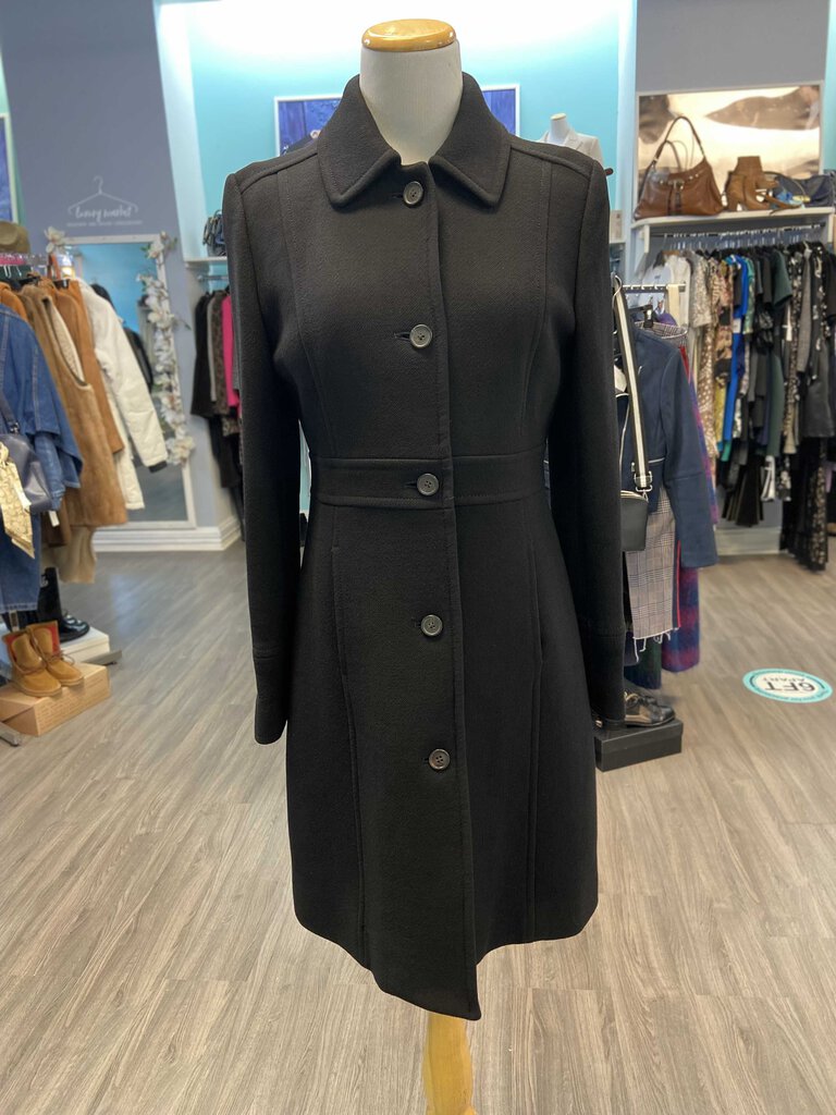 *J Crew Double Cloth Wool Coat