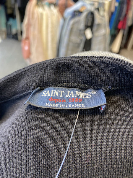*Saint James Wool Long Cardigan Size Medium