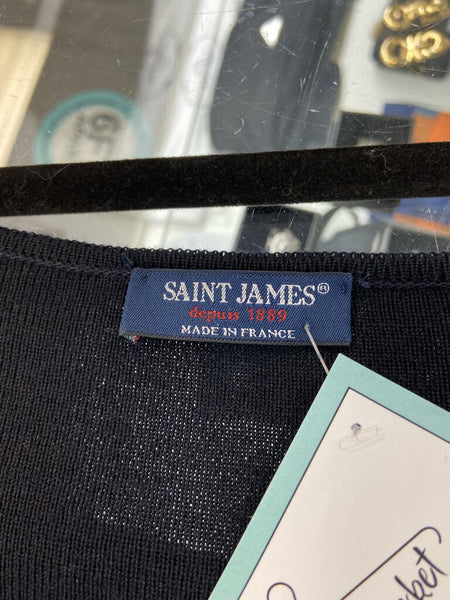 *saint james wool cardigan size medium
