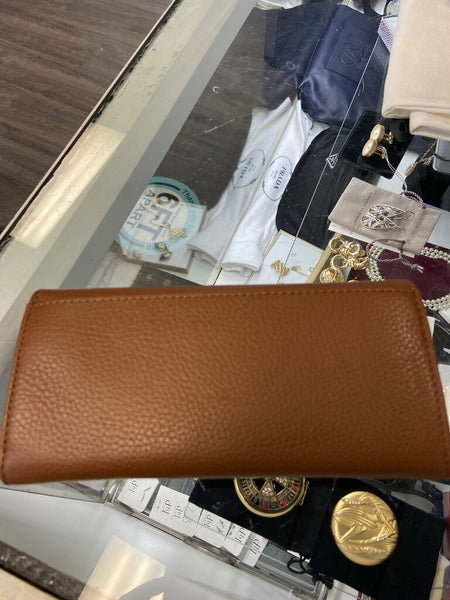 *MK Tan Flip Wallet NWT